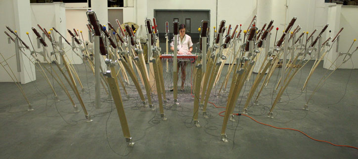 Sympathetic Resonance Interactive Piano Sculpture Sympathetic Resonance Interactive Piano Sculpture